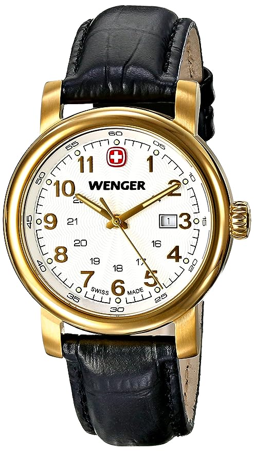 Wenger Women’s 01.1021.109 Urban Classic 3H Analog Display Swiss Quartz Watch