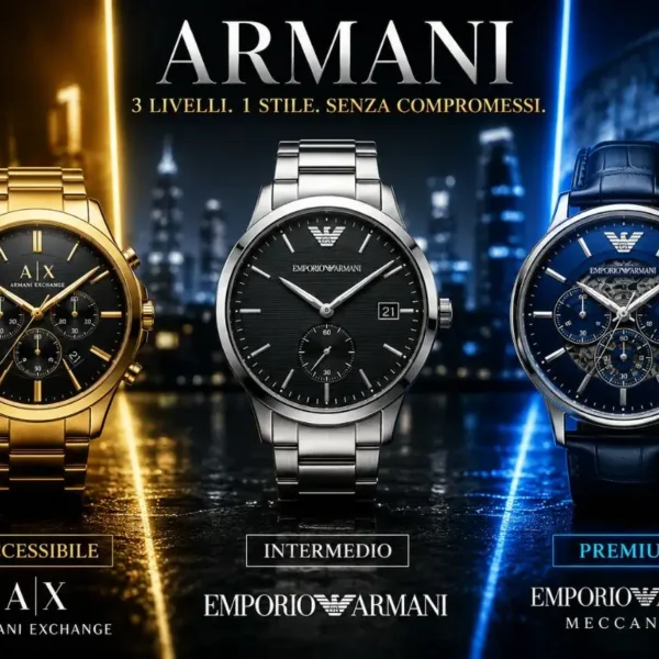 Giorgio Armani vs Emporio Armani vs Armani Exchange | The Complete Watch Brand Guide