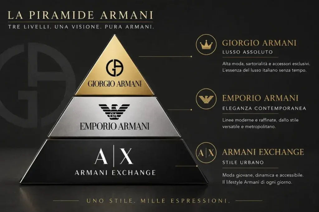 La piramide Armani_ l'eleganza in dettagli