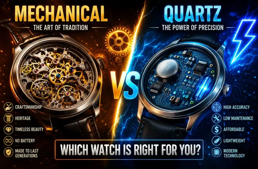 Mechanical vs Quartz Watch | Which One Should You Buy?