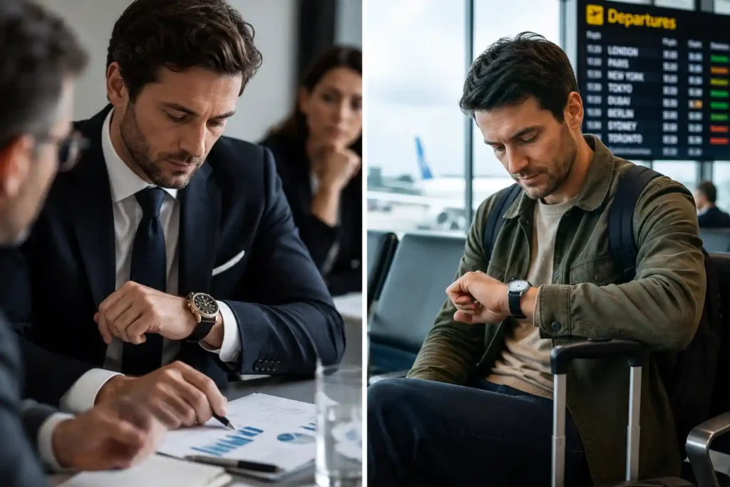 10 Business meeting and airport wait