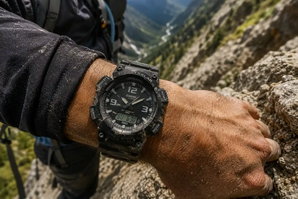 7 Climbing the rugged mountain path