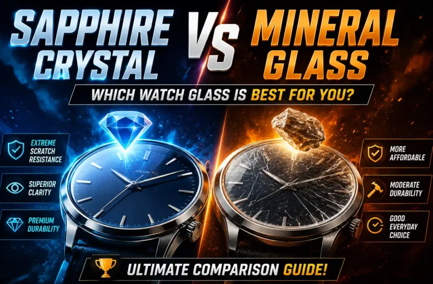 Sapphire Crystal vs Mineral Glass for Watches Explained