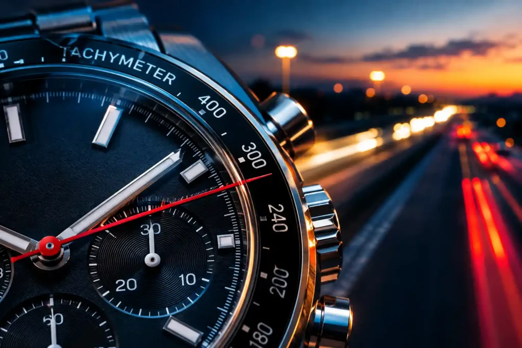7 Cinematic Chronograph and Highway Light Trails